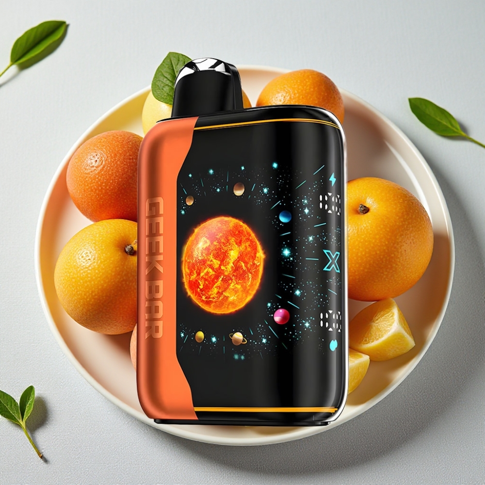 GEEK BAR Platinum Edition 25000 Pust Punch Smag Matte Finish Dynamisk Skærm Hurtig Opladning