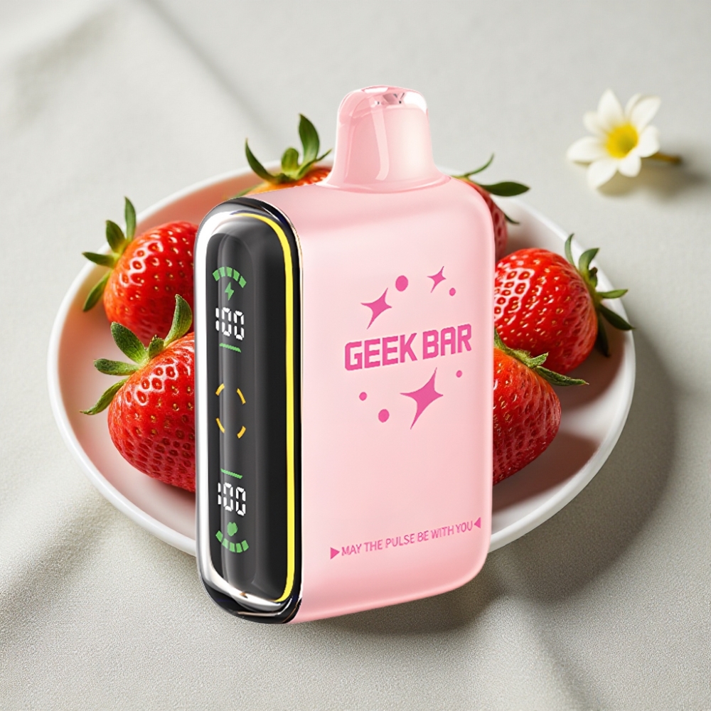 Geek Bar Pulse 15000 Puffs 16ML 5% Nikotin Justerbar Luftgennemstrømning Nul nikotin