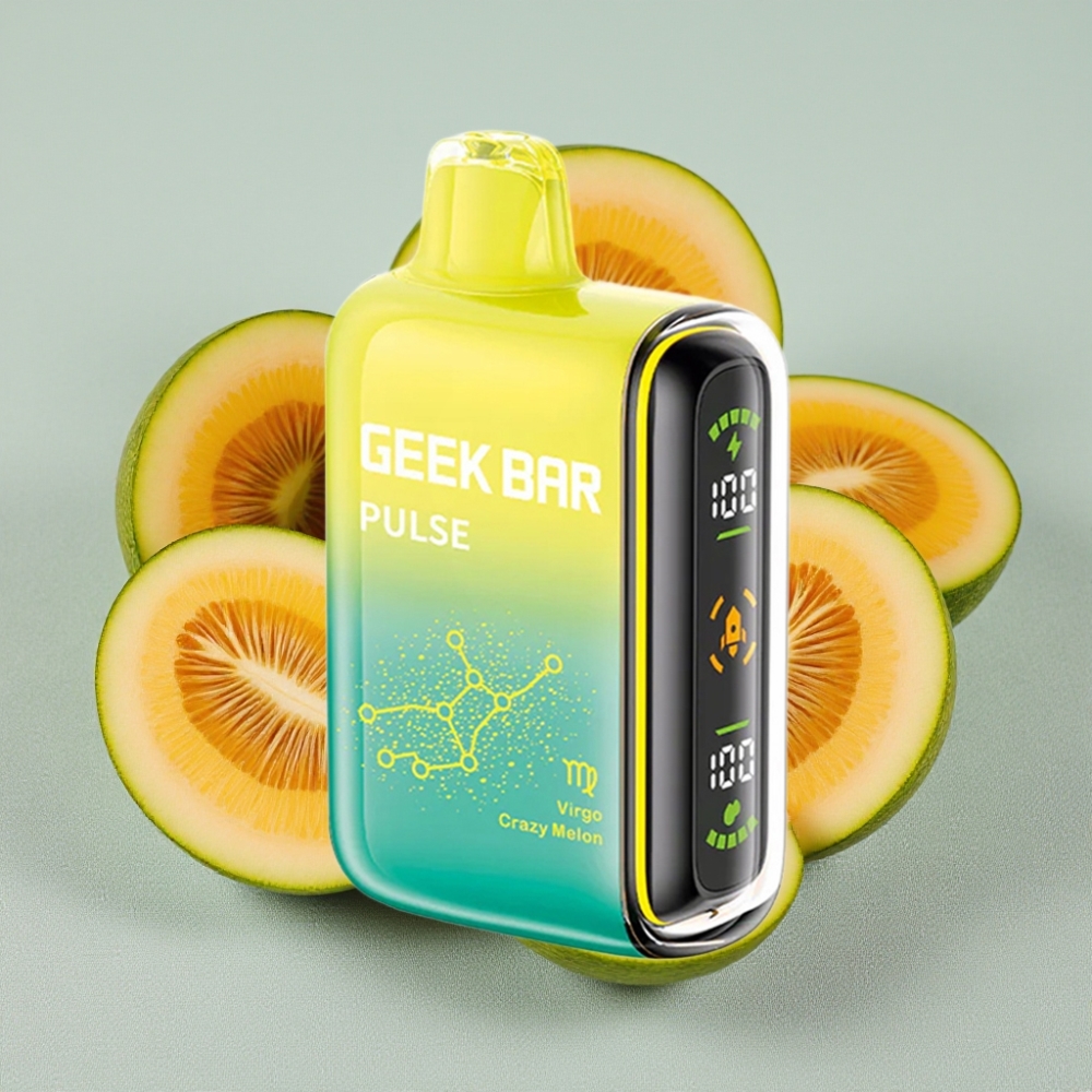 Geek Bar Pulse 15000 Puffs 16ML 5% Nikotin Justerbar Luftgennemstrømning Zodiac Edition