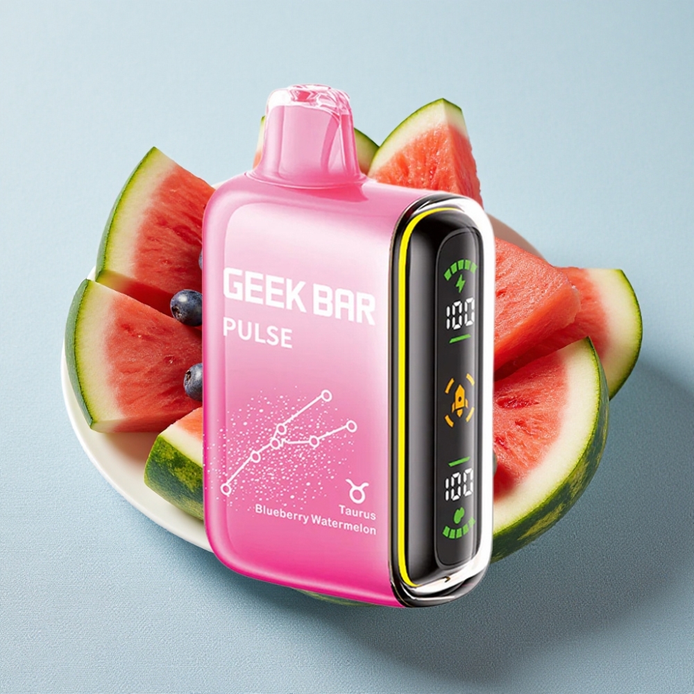 Geek Bar Pulse 15000 Puffs 16ML 5% Nikotin Justerbar Luftgennemstrømning Zodiac Edition
