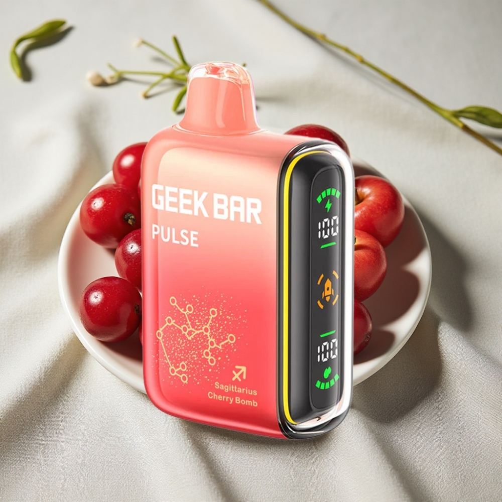Geek Bar Pulse 15000 Puffs 16ML 5% Nikotin Justerbar Luftgennemstrømning Zodiac Edition