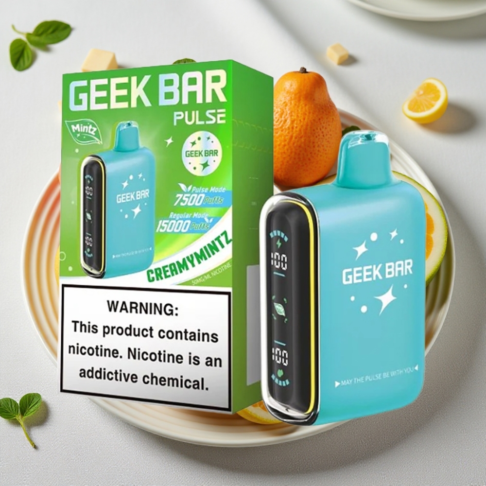 Geek Bar Pulse 15000 Puffs Engangs Vape Mynte Edition 16ML 5%