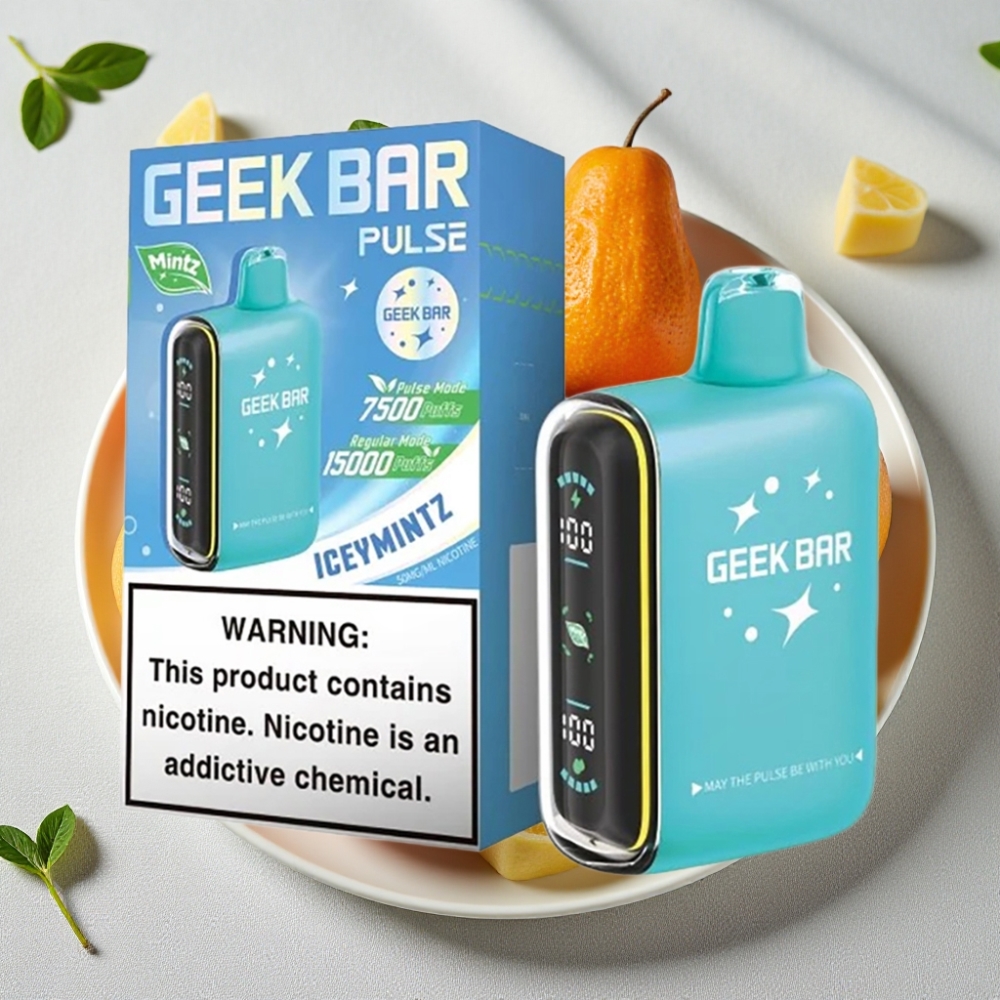Geek Bar Pulse 15000 Puffs Engangs Vape Mynte Edition 16ML 5%