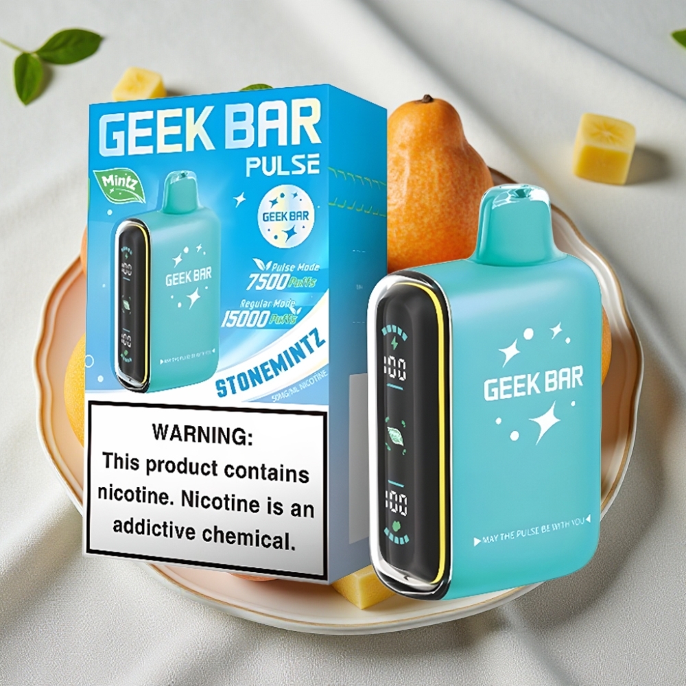 Geek Bar Pulse 15000 Puffs Engangs Vape Mynte Edition 16ML 5%