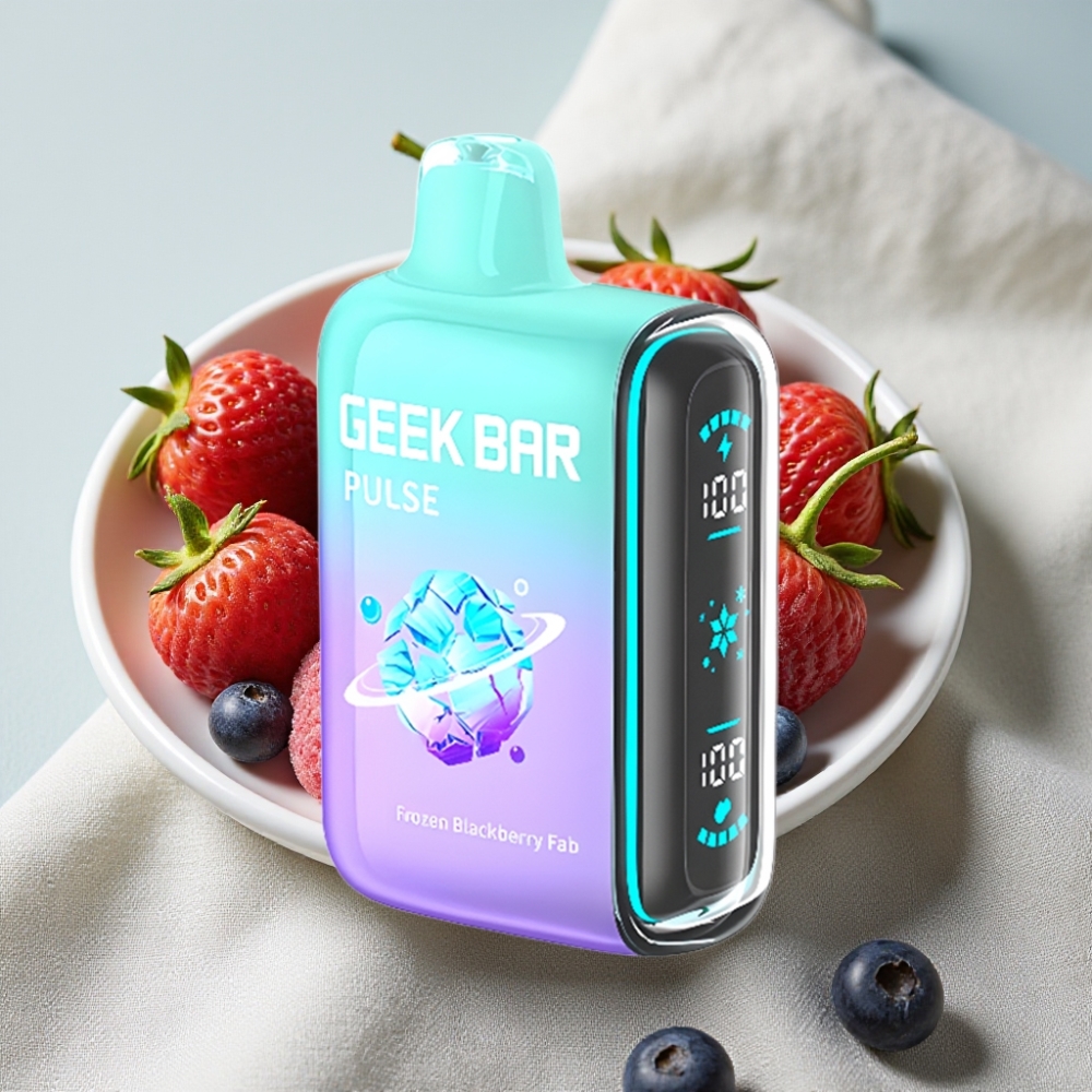 Geek Bar Pulse 15000 Puffs Fryset Udgave 16ML 5% Luftstrøm Justerbar Geek Bar Pulse 15000 Puffs Fryset Udgave 16ML 5% Luftstrøm Justerbar