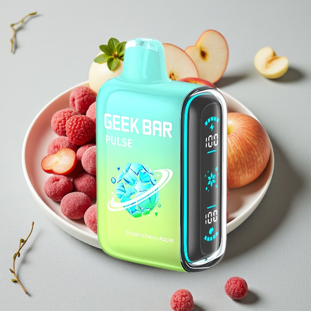 Geek Bar Pulse 15000 Puffs Fryset Udgave 16ML 5% Luftstrøm Justerbar