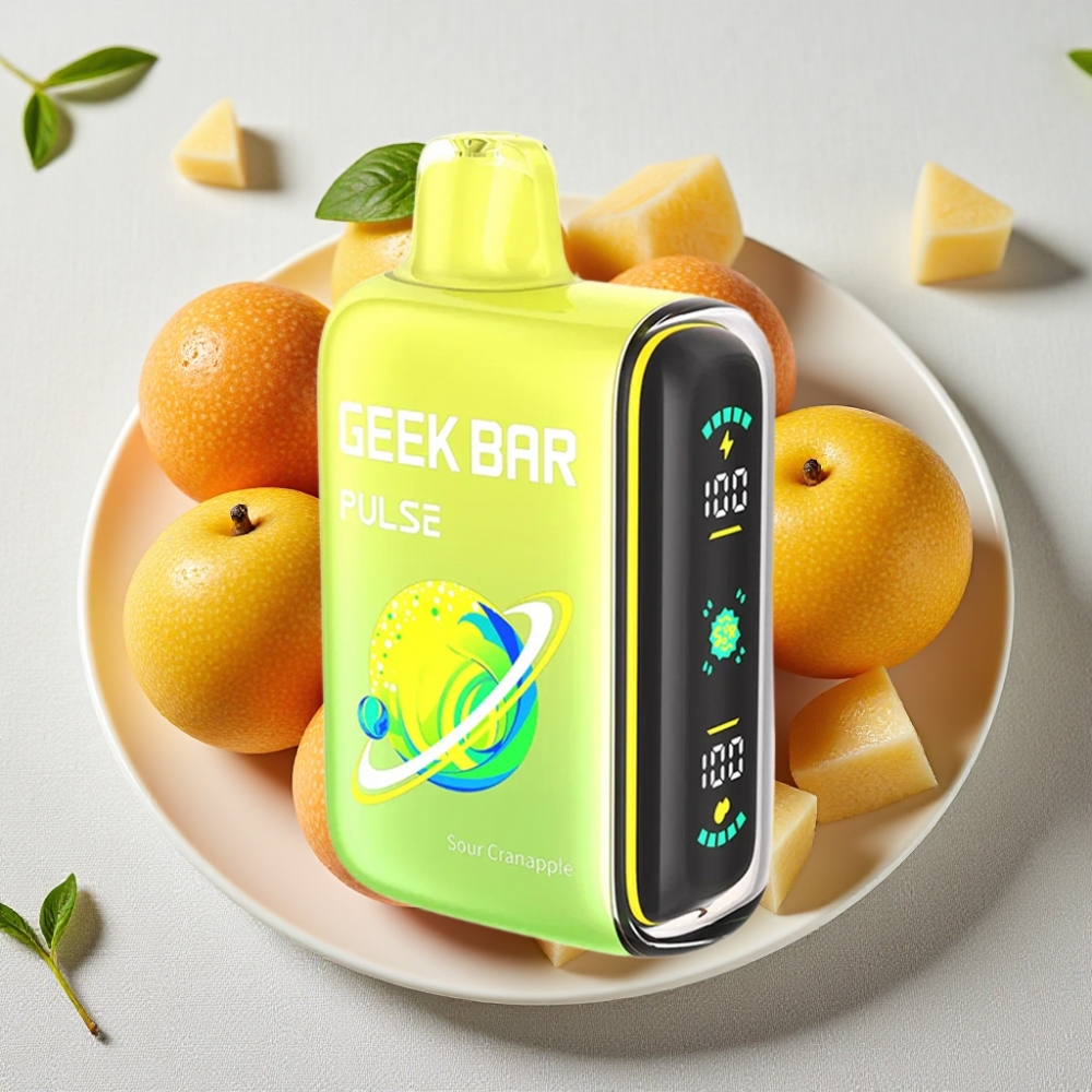 Geek Bar Pulse 15000 Puffs Opslugbar Edition 16ML 5% Nikotin USB-C
