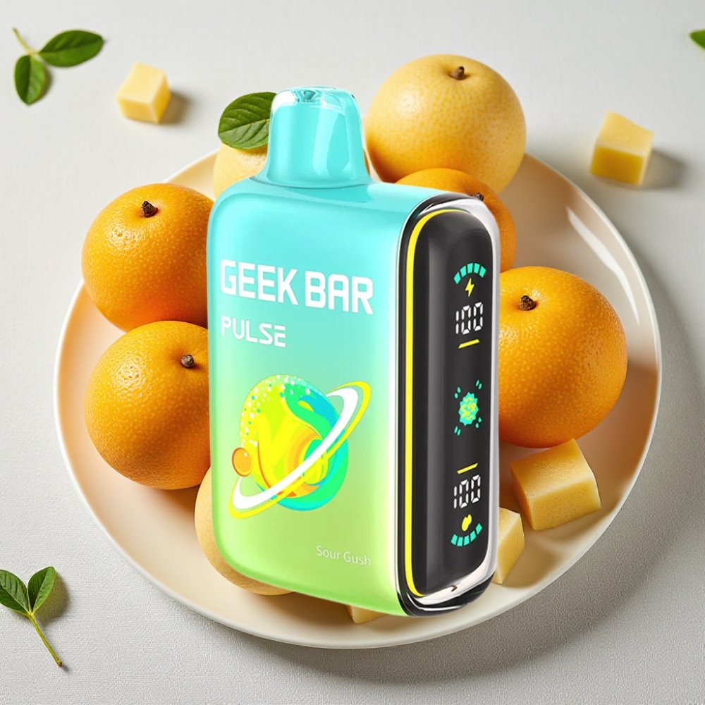 Geek Bar Pulse 15000 Puffs Opslugbar Edition 16ML 5% Nikotin USB-C