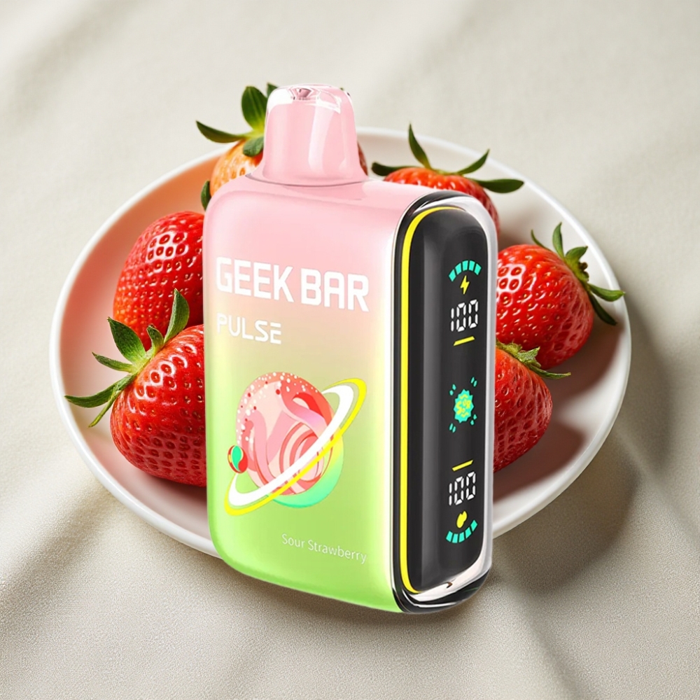 Geek Bar Pulse 15000 Puffs Opslugbar Edition 16ML 5% Nikotin USB-C