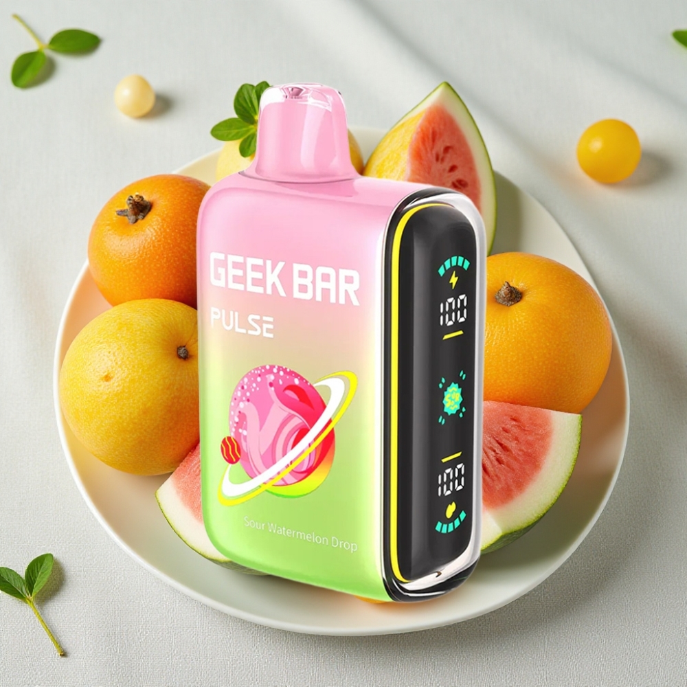 Geek Bar Pulse 15000 Puffs Opslugbar Edition 16ML 5% Nikotin USB-C