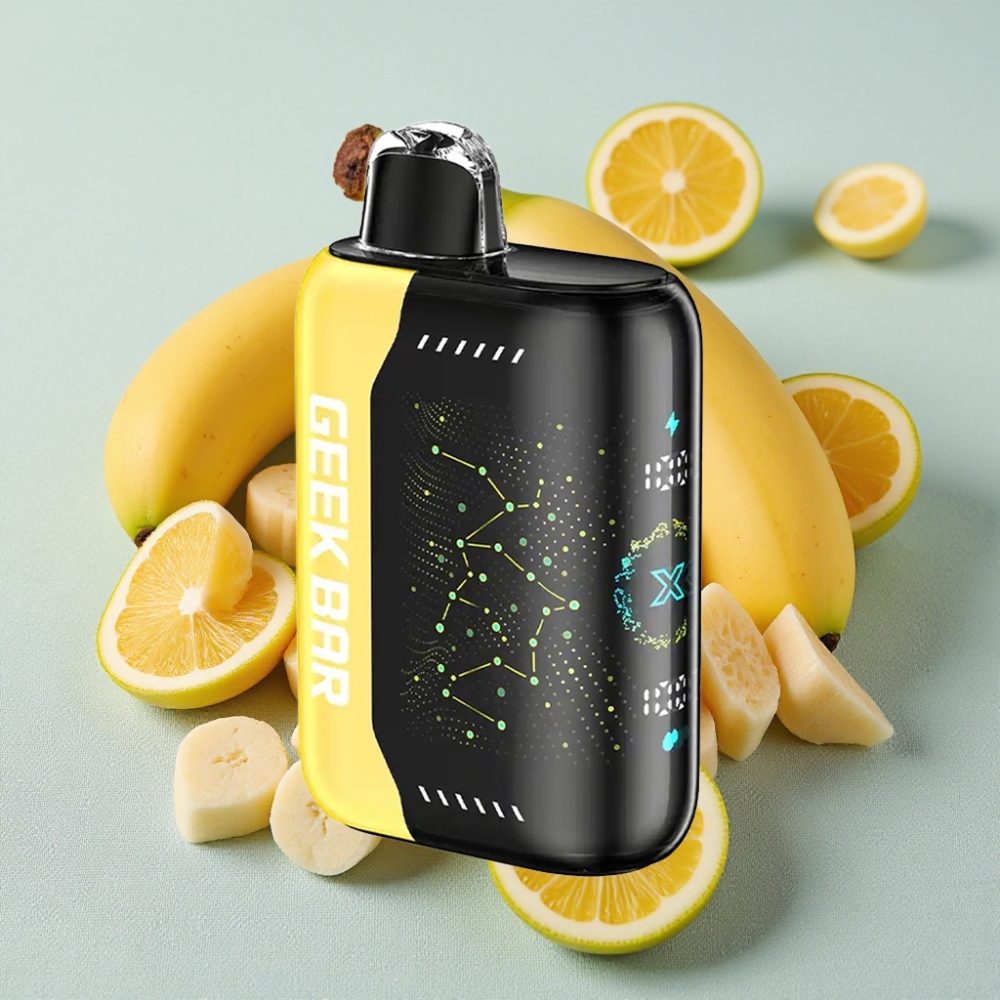 Geek Bar Pulse X 25000 Puffs 18mL E-Væske 0-5% Nikotin Dual Mesh Coil