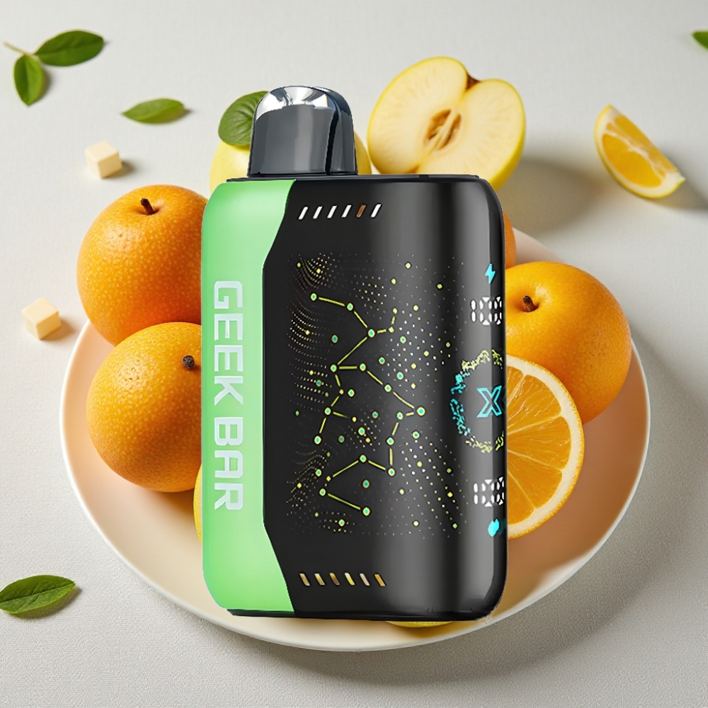 Geek Bar Pulse X 25000 Puffs 18mL E-Væske 0-5% Nikotin Dual Mesh Coil