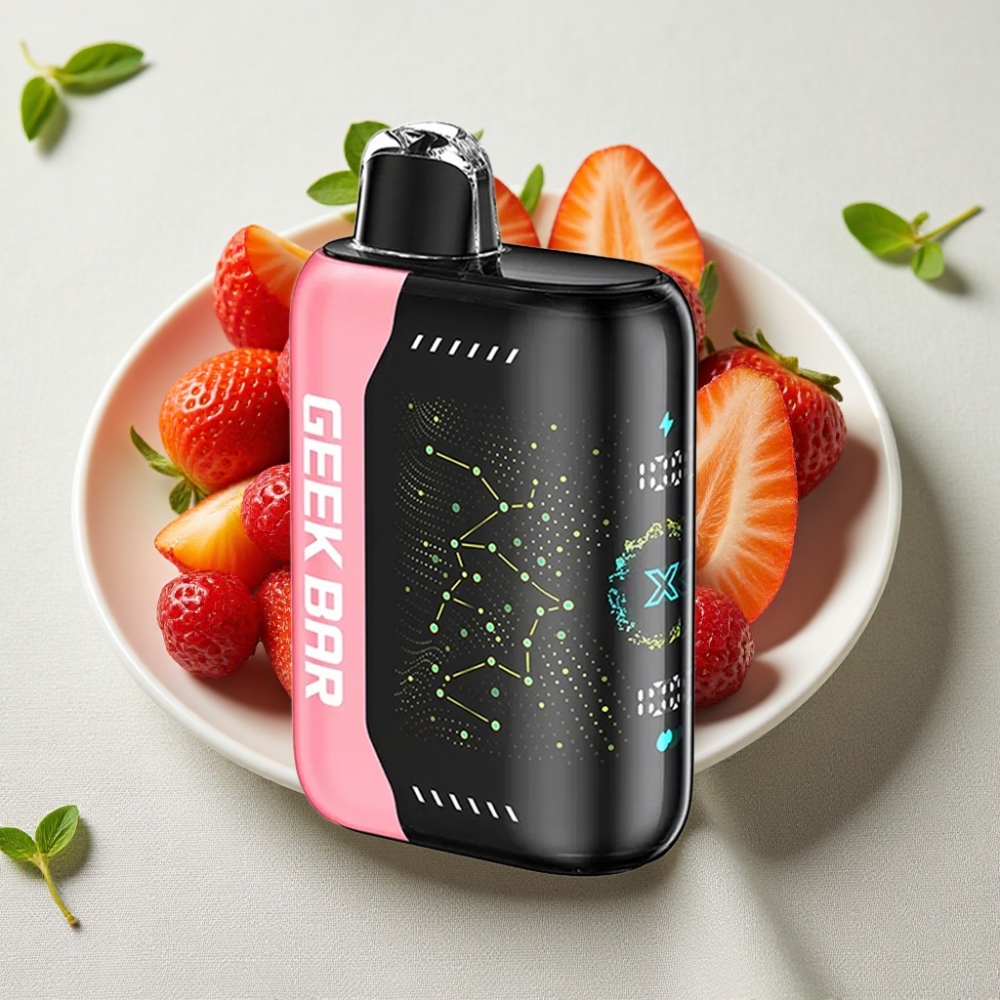 Geek Bar Pulse X 25000 Puffs 18mL E-Væske 0-5% Nikotin Dual Mesh Coil