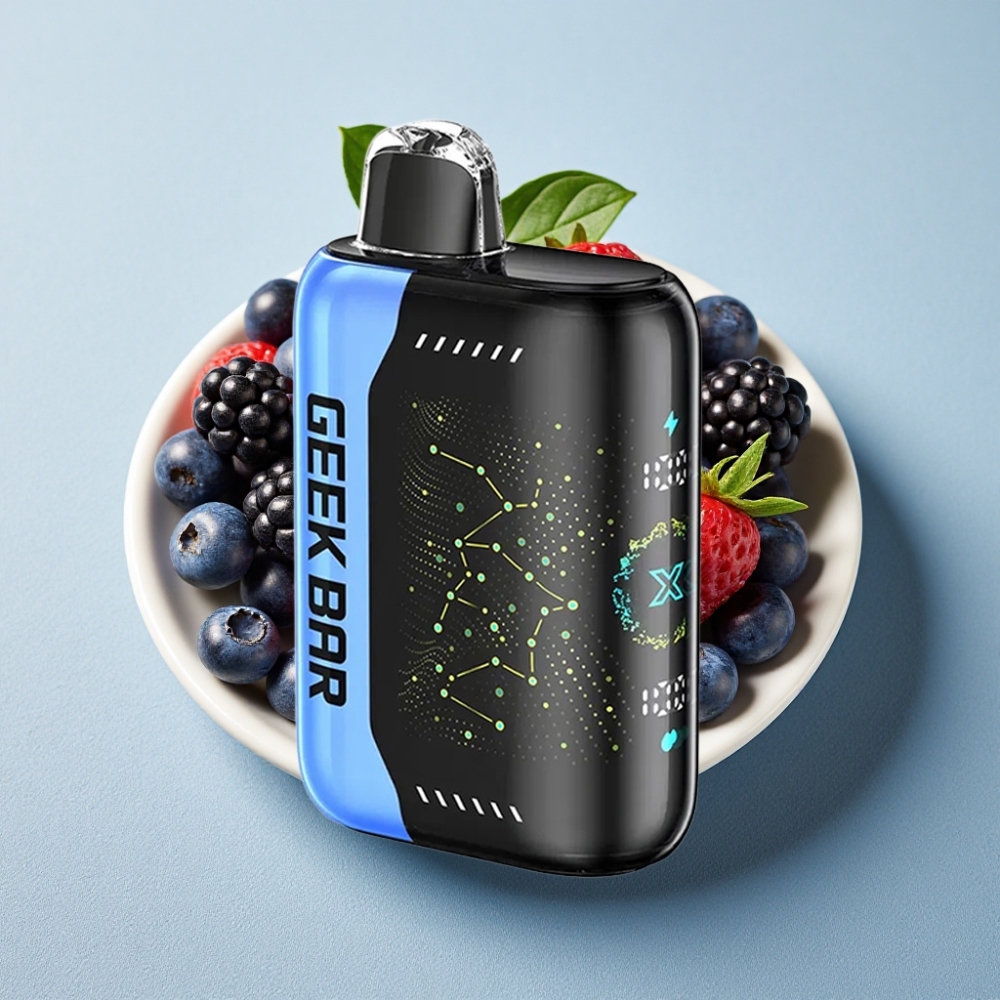 Geek Bar Pulse X 25000 Puffs 18mL E-Væske 0-5% Nikotin Dual Mesh Coil