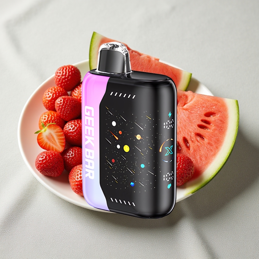 GEEK BAR Pulse X 42K Puff Meteor Edition Jordbær Vandmelon Hurtigopladning 820mAh