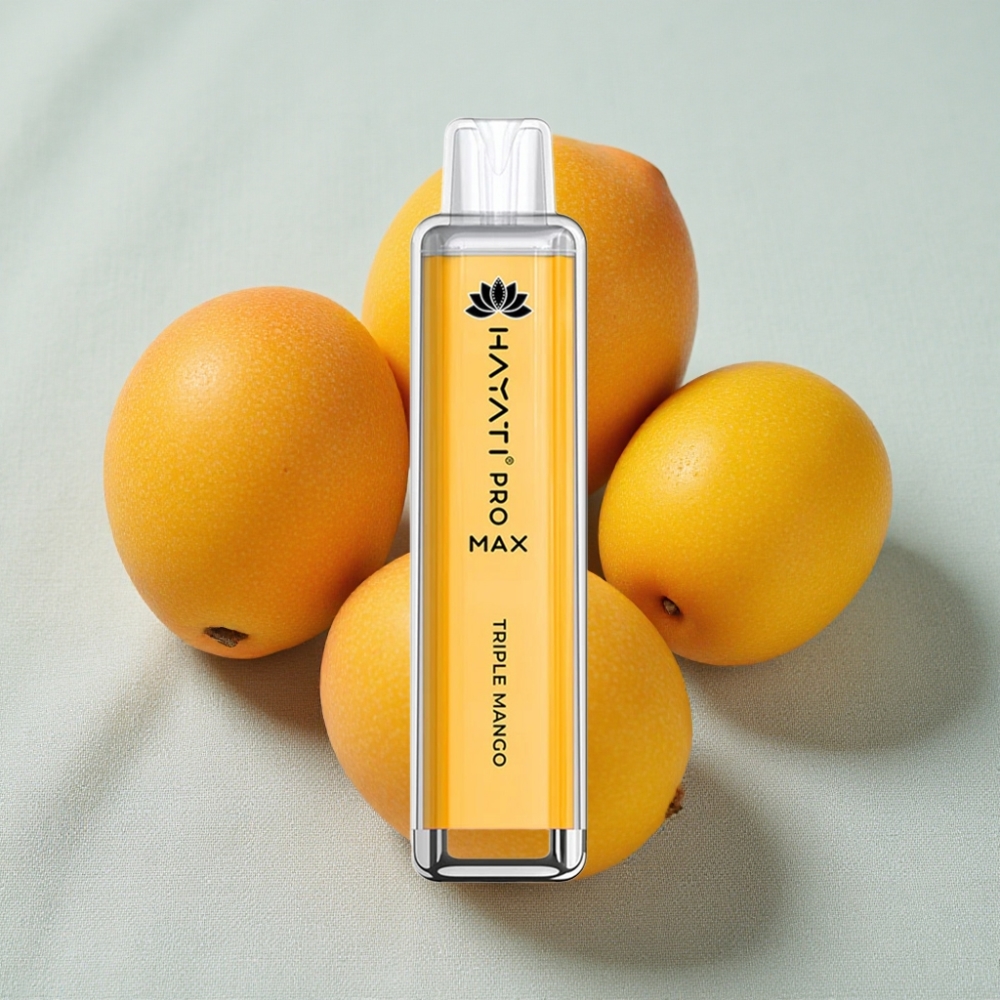 Hayati Pro Max 4000 Puffs Engangs Vape Tre Mango 2ml/10ml 1400mAh