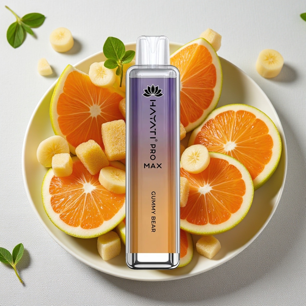 Hayati Pro Max 4000 Puffs Genopladelig Vape Gummibjørn 2ml 5% Nikotin