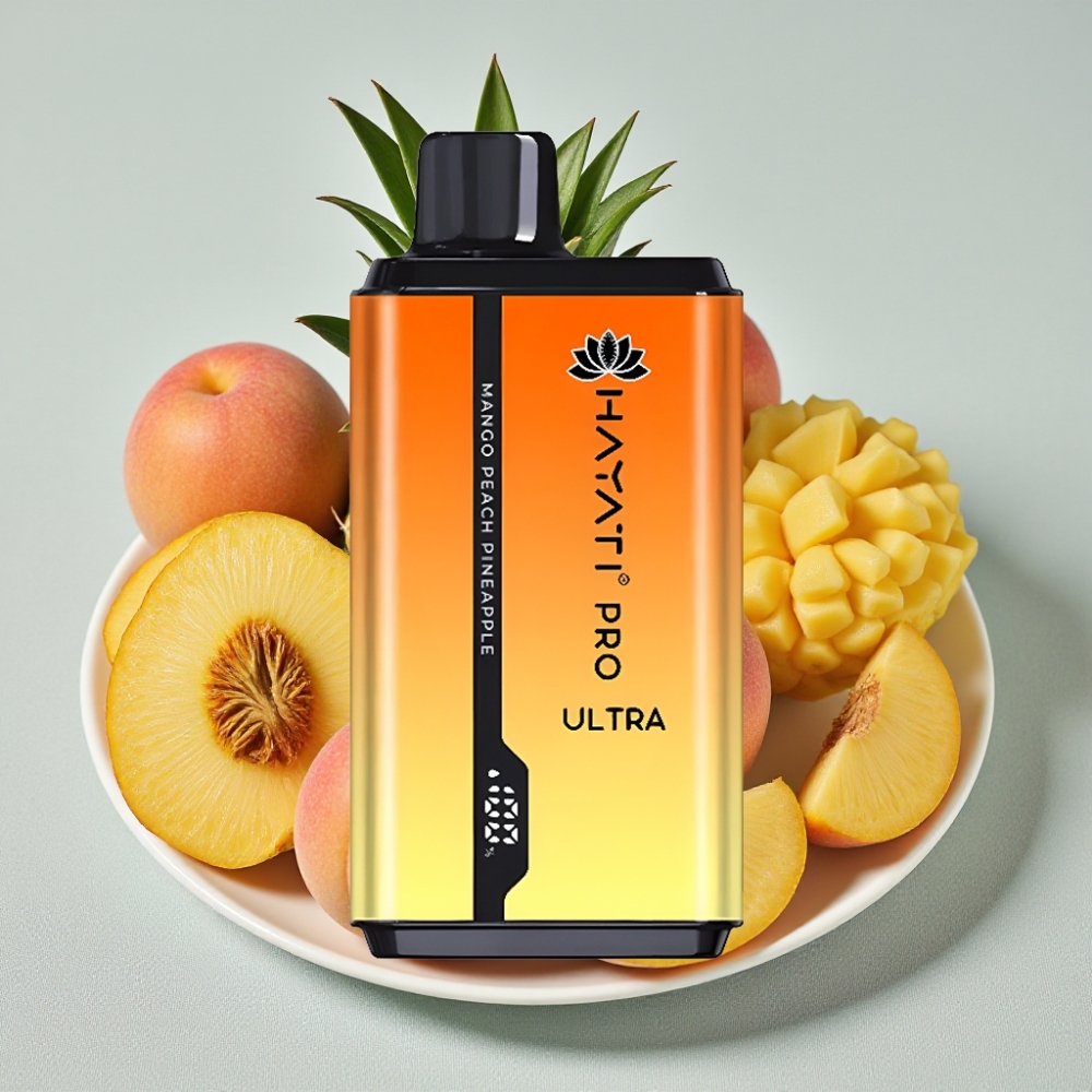 Hayati Pro Ultra 15000 Puffs 850mAh 24ml Mango Fersken Ananas