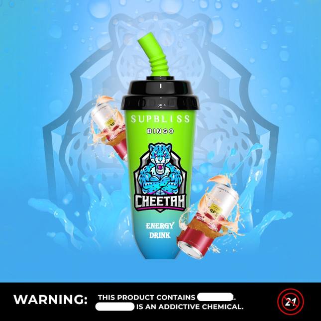 RandM Supbliss Bingo 8000 vape pod enhed 1 stk L06X257 honningmelon - Best RandM Vape Flavors