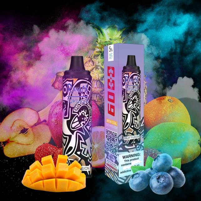 RandM Tornado 6000 luftstrømskontrol vape pod enhed 1 stk L06X294 kegler - RandM København